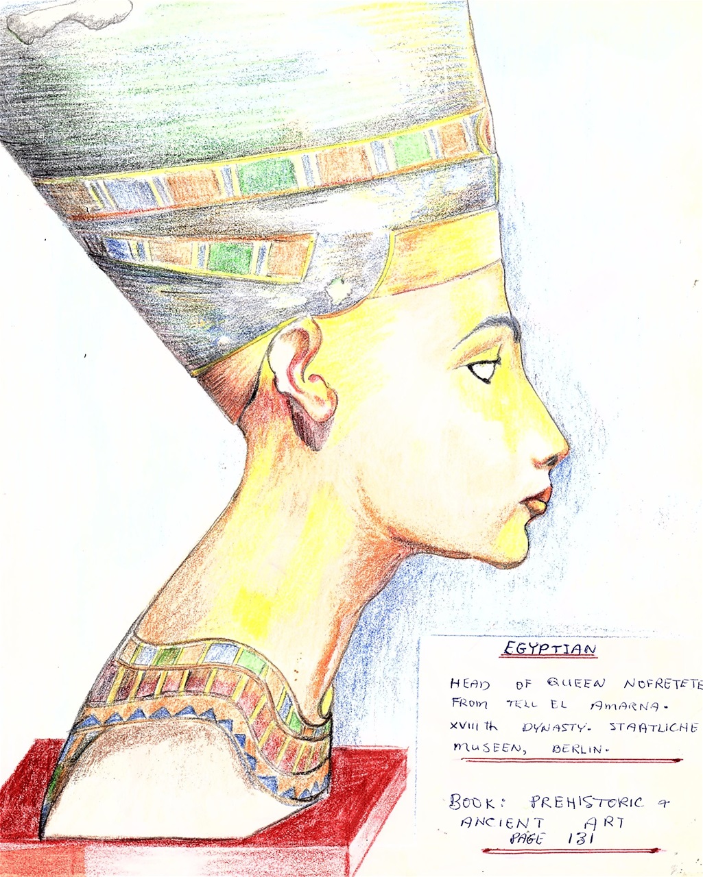 Head of Queen Nefertiti